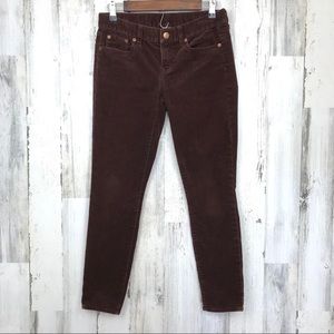 J.Crew | Brown Corduroy Jeans Size 26